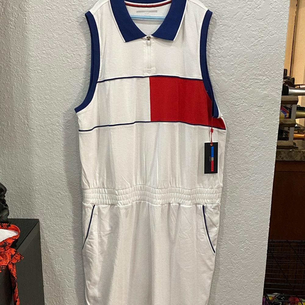 Tommy Hilfiger White Dress w Pockets